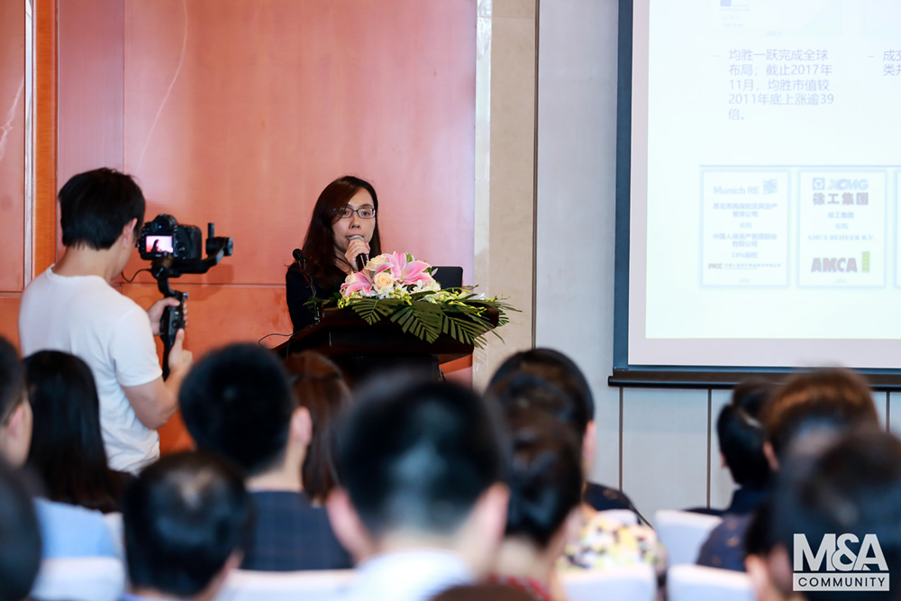 Speaker on China cross border M&A conference