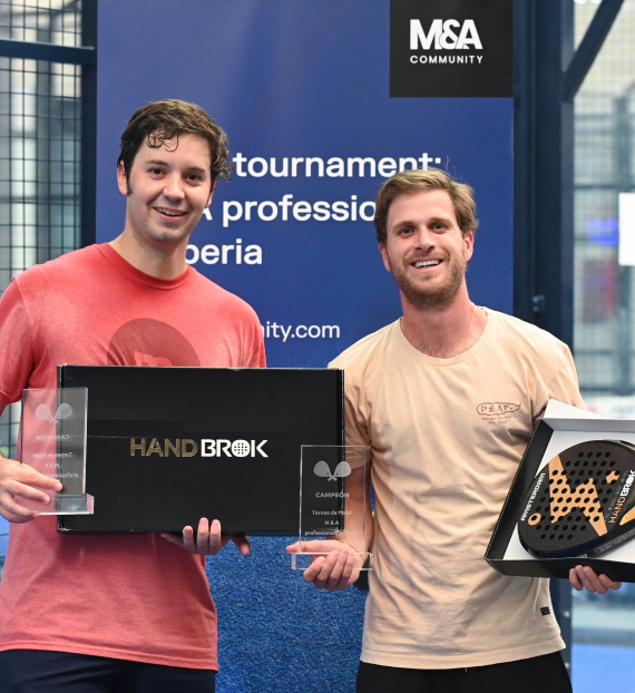 Padel tournament: M&A professionals in Iberia