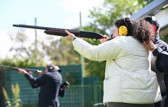 Skeet shooting: Renewables professionals
